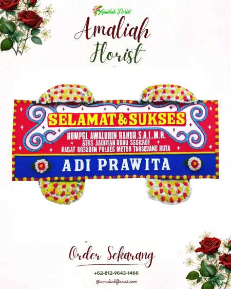 Papan Bunga Ucapan Selamat Tajursindang