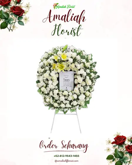 Krans Bunga Duka Tajursindang